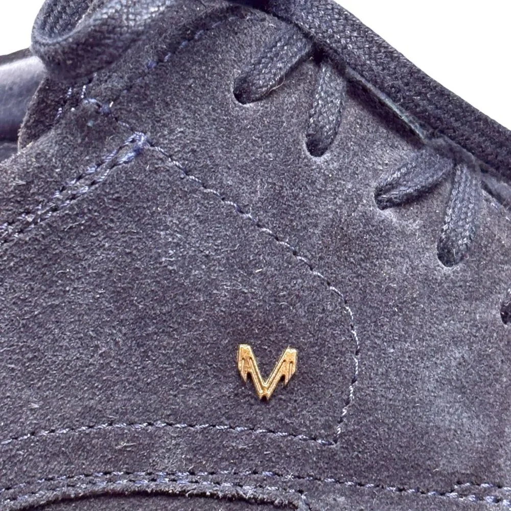 Martinelli 1973 Watford Navy‎ Blue Suede Derby